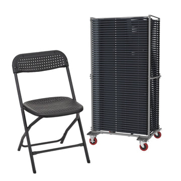 BigClassic Folding Chairs & Trolley Bundle